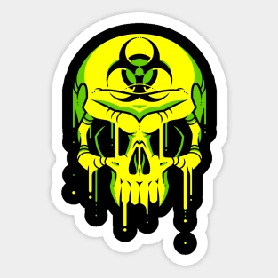 Toxic Melt Sticker